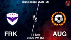 FRK vs AUG Match Result