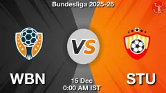 WBN vs STU Match Result