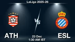 ATH vs ESL Match Result