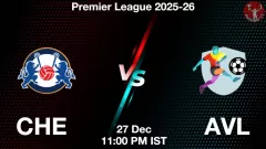 CHE vs AVL Match Result