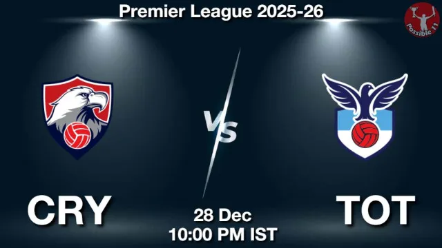 CRY vs TOT Match Previews and Football Tips