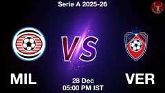 MIL vs VER Match Result
