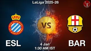 ESL vs BAR ESL vs BAR - LaLiga 2025-26