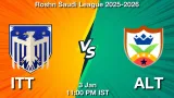ITT vs ALT Match Preview & Latest Updates - <small>Sat, 03 Jan 11:00 PM IST</small>