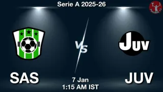 SAS vs JUV - Serie A