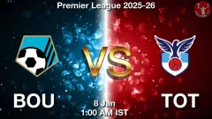 BOU vs TOT Match Result