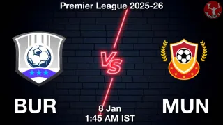 BUR vs MUN - Premier League