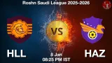 HLL vs HAZ Match Preview & Latest Updates - <small>Thu, 08 Jan 08:25 PM IST</small>