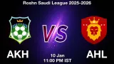 AKH vs AHL Match Preview & Latest Updates - <small>Sat, 10 Jan 11:00 PM IST</small>