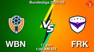 WBN vs FRK WBN vs FRK - Bundesliga 2025-26