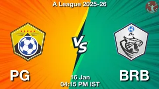 PG vs BRB - A League