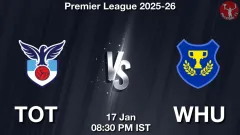 TOT vs WHU Match Result