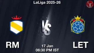 RM vs LET - LaLiga 2025-26
