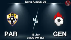 PAR vs GEN Match Result