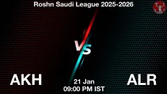 AKH vs ALR Match Result