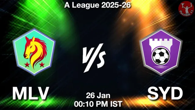 MLV vs SYD Match Previews and Football Tips