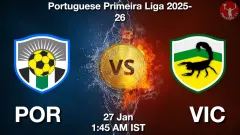 POR vs VIC Match Result