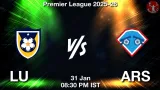 LU vs ARS Dream11 Prediction, Preview & Updates - <small>Sat, 31 Jan 08:30 PM IST</small>