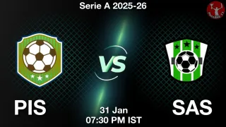 PIS vs SAS - Serie A