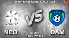 NEO vs DAM Match Result