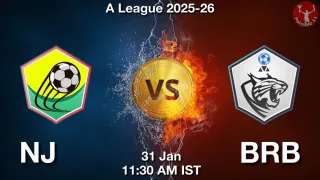 NJ vs BRB - A League