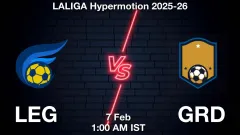 LEG vs GRD Match Result