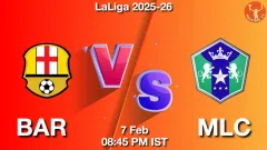 BAR vs MLC Match Result