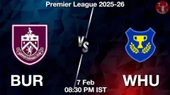 BUR vs WHU Match Result