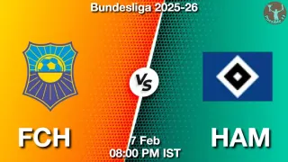 FCH vs HAM - Bundesliga 2025-26