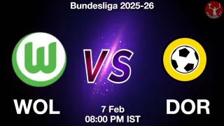 WOL vs DOR - Bundesliga 2025-26
