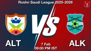 ALT vs ALK - Roshn Saudi