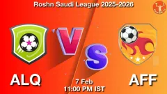 ALQ vs AFF Match Result