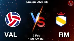 VAL vs RM Match Result