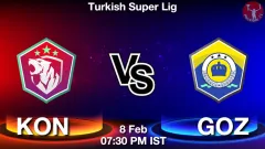 KON vs GOZ Match Result