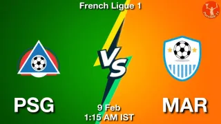 PSG vs MAR - French Ligue
