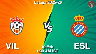 VIL vs ESL - LaLiga 2025-26