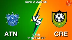 ATN vs CRE Match Result