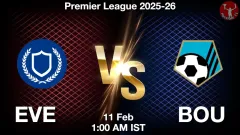 EVE vs BOU Match Result