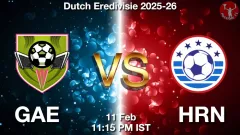 GAE vs HRN Match Result