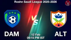 DAM vs ALT Match Result