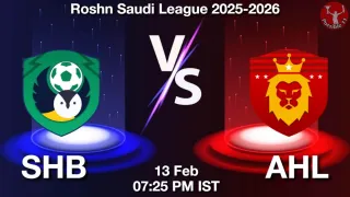 SHB vs AHL - Roshn Saudi