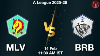 MLV vs BRB MLV vs BRB - A League