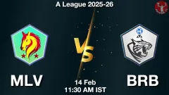 MLV vs BRB Match Result