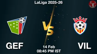 GEF vs VIL - LaLiga 2025-26
