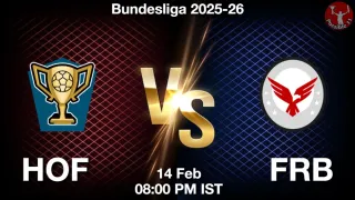 HOF vs FRB HOF vs FRB - Bundesliga 2025-26