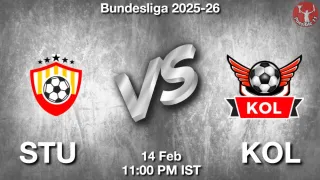 STU vs KOL STU vs KOL - Bundesliga 2025-26