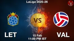 LET vs VAL Match Result