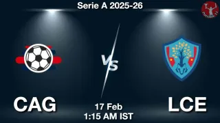 CAG vs LCE - Serie A