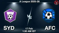 SYD vs AFC Match Result