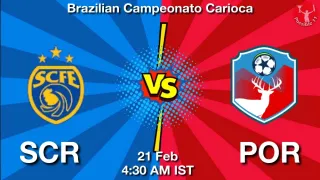 SCR vs POR - Brazilian Campeonato